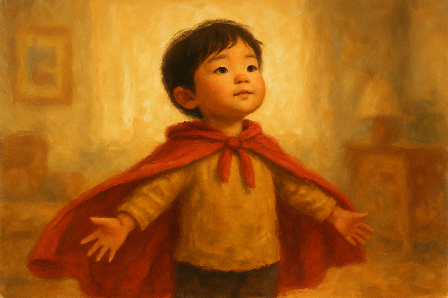 孩子沒自信?披上勇氣斗篷、勇敢嘗試的孩子|萬叔情緒教育學院